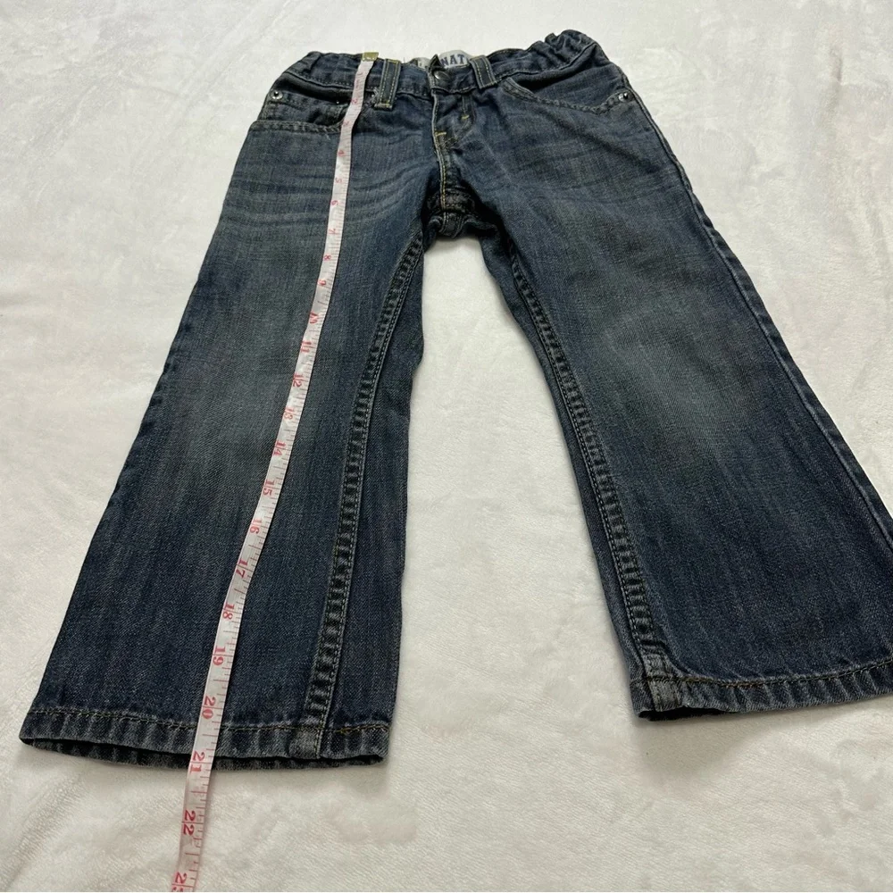 Signature By Levi's Strauss Bootcut Fit‎ Jeans Baby Size 4 Deep Indigo